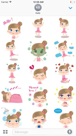 Game screenshot Animated Ballet GIRL Stickers mod apk