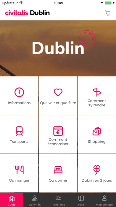 Screenshot #2 pour Guide Dublin Civitatis.com