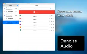 denoise audio - noise removal iphone capturas de pantalla 4