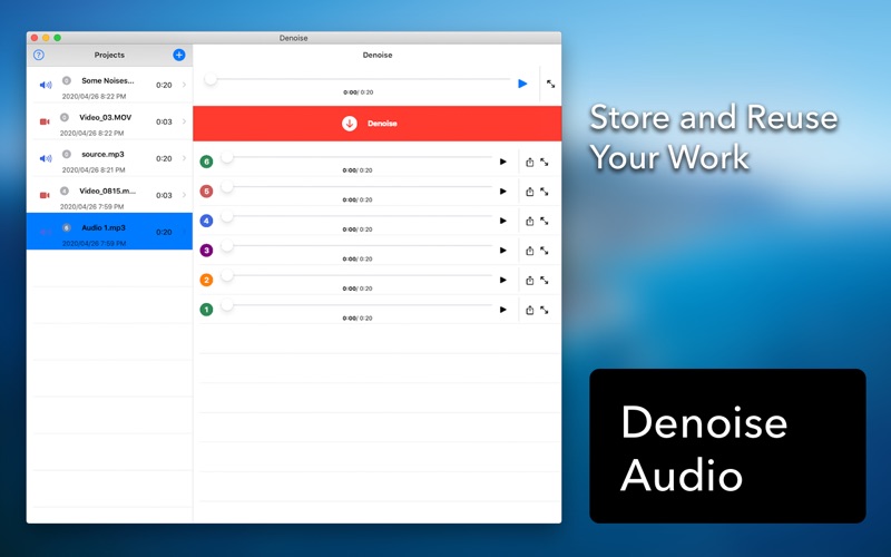 How to cancel & delete denoise audio - noise removal 4