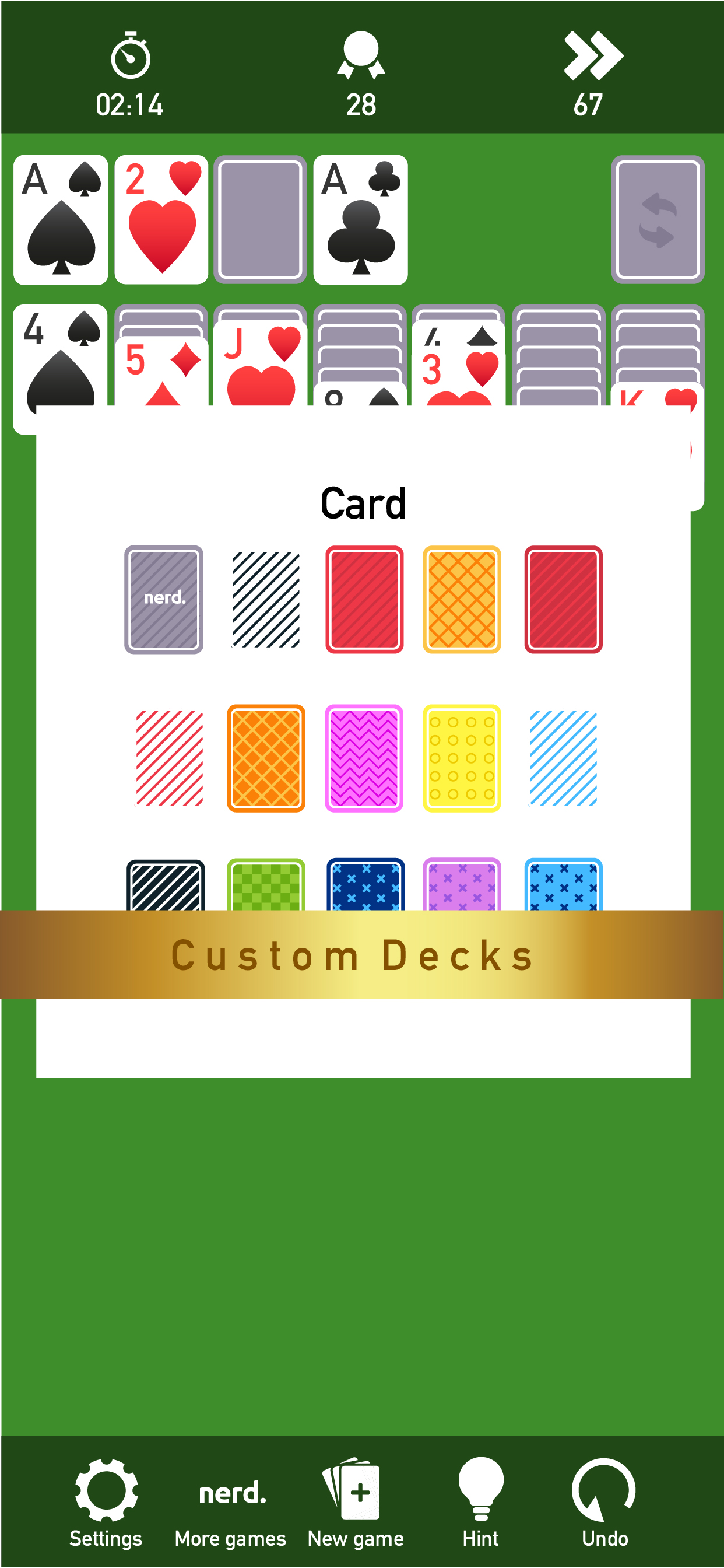 Quickie Solitaire