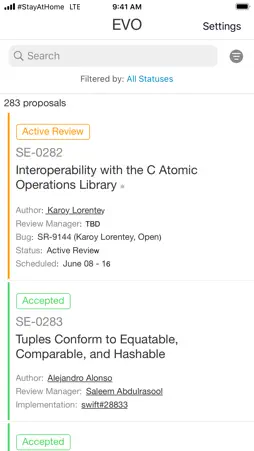 EVOlution - App screenshot 1