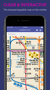 SUBWAY:NYC - Map + Train Times screenshot