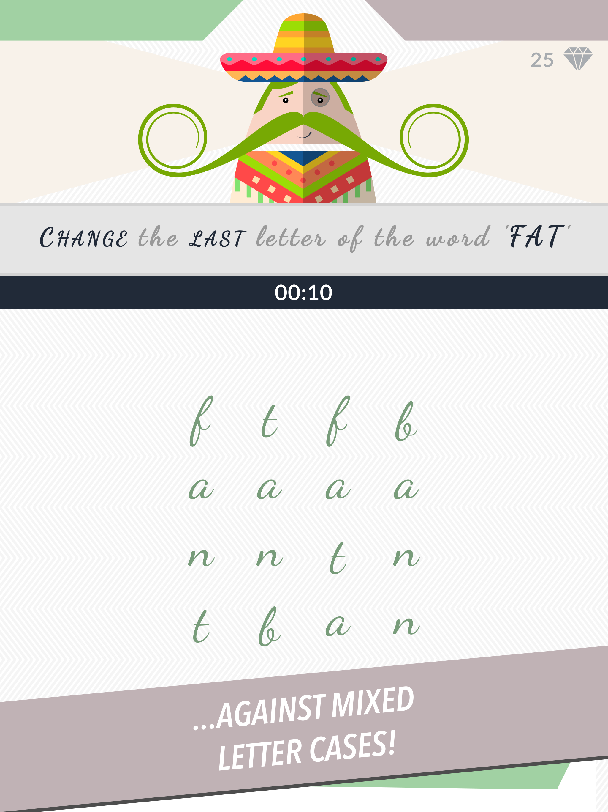 Mr. Mustachio : Word Search screenshot 19