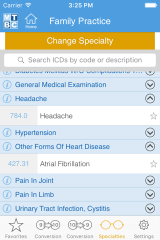MTBC ICD 9-10 - náhled