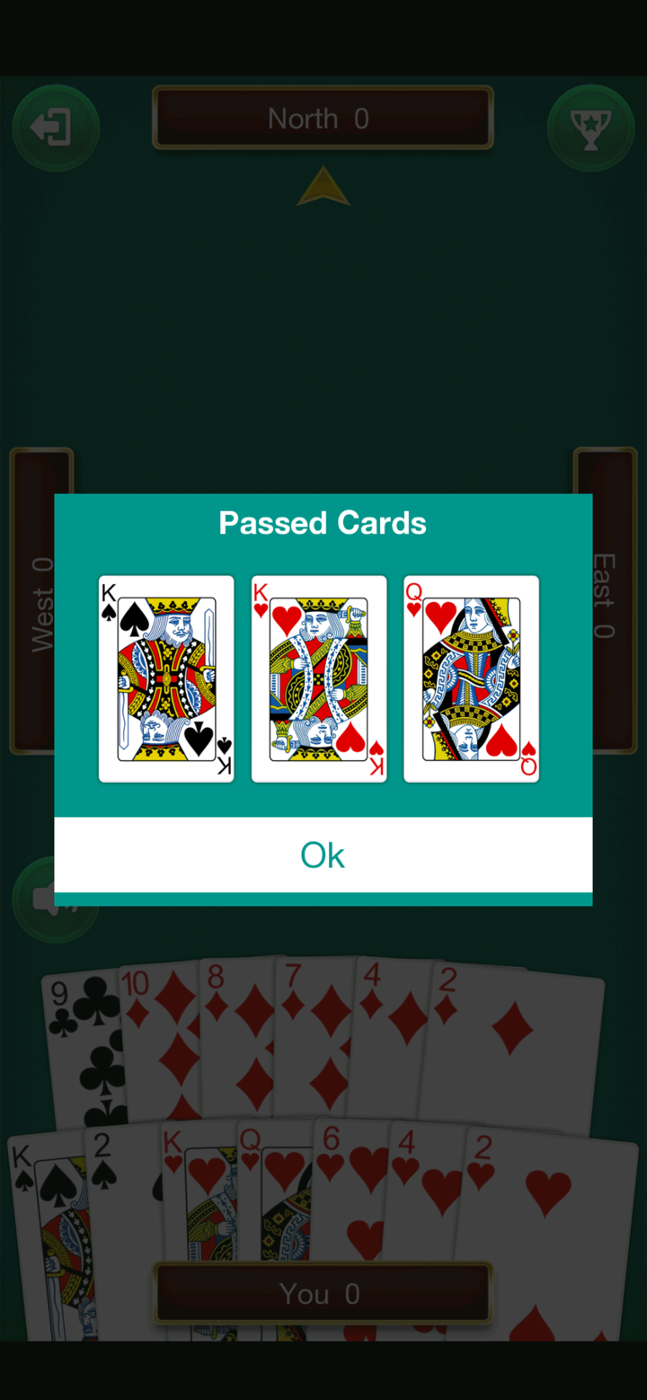 Hearts - Card Game screenshot 4