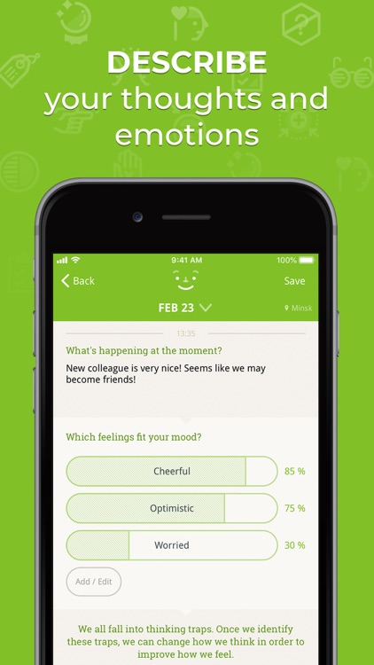 Moodnotes - Mood & CBT Tracker