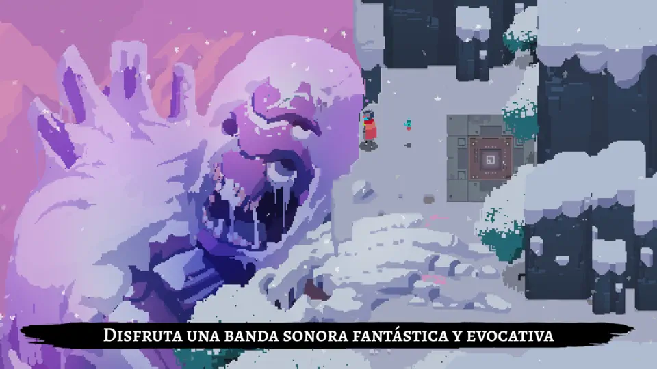 Captura de pantalla de Hyper Light Drifter en iPhone 5