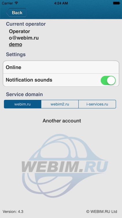Webim Live Chat for Your Site screenshot-3