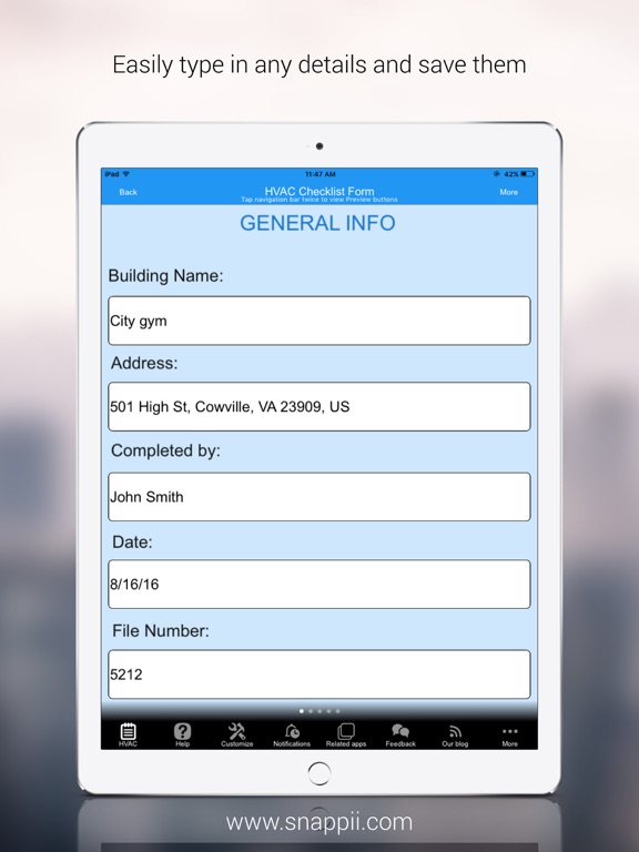 Screenshot #6 pour HVAC Inspection Checklist