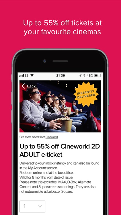 Staff Treats Discounts App