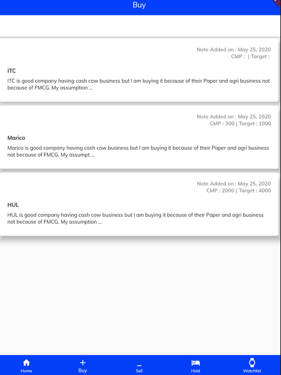 Screenshot #6 pour Stock Diary
