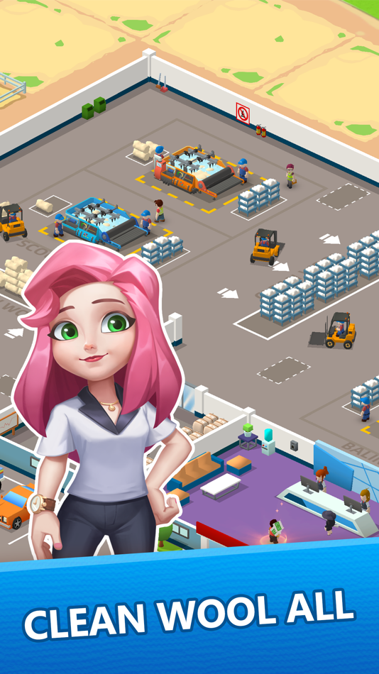 #2. Wool Inc:Idle Factory Tycoon (iOS) 由: CYBERJOY LIMITED