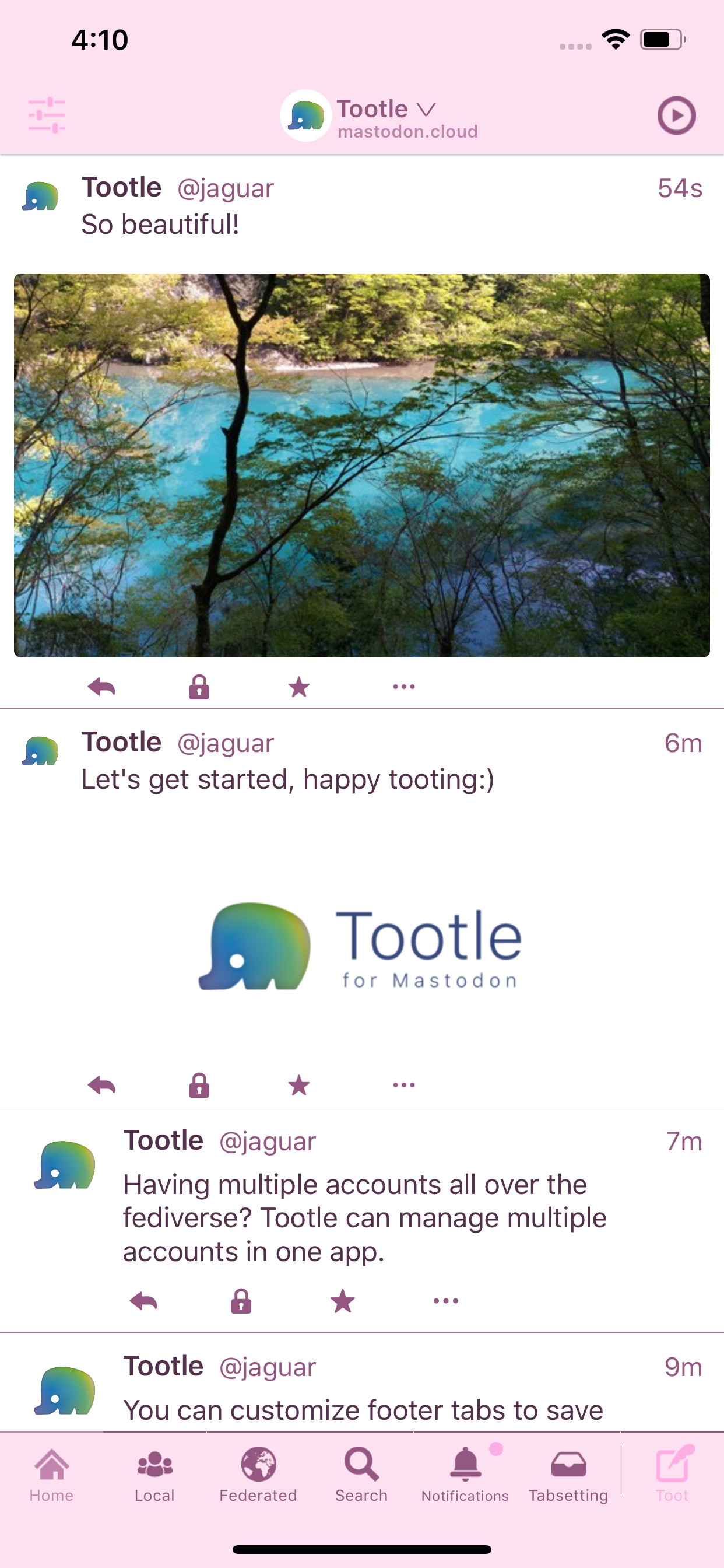 Tootle for Mastodon screenshot 3
