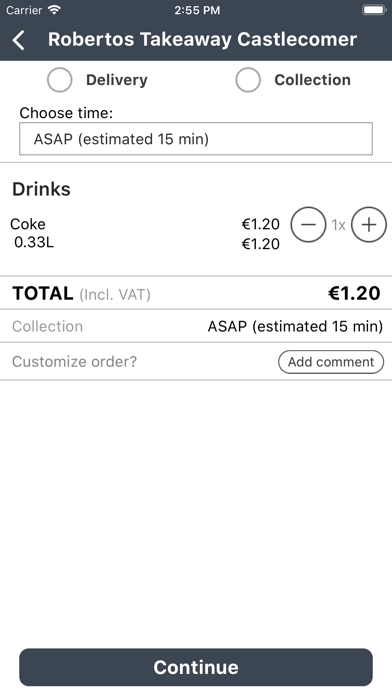 Screenshot #3 pour Roberto's Takeaway