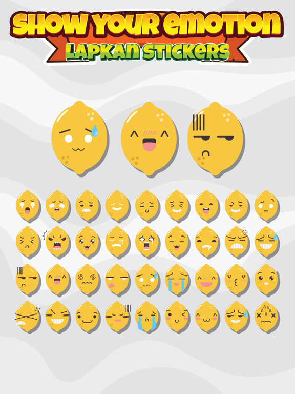 Screenshot #5 pour Sticker Me Funny Lemon