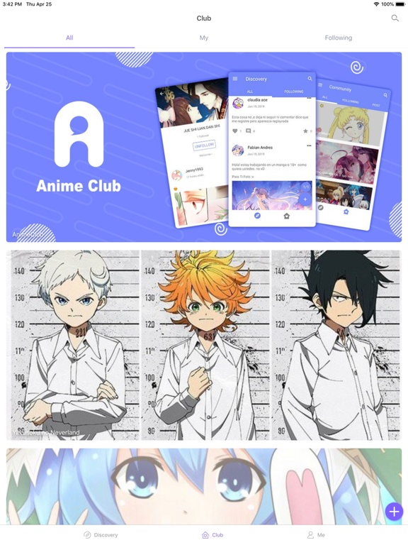 Screenshot #4 pour Anime Club - manga news home