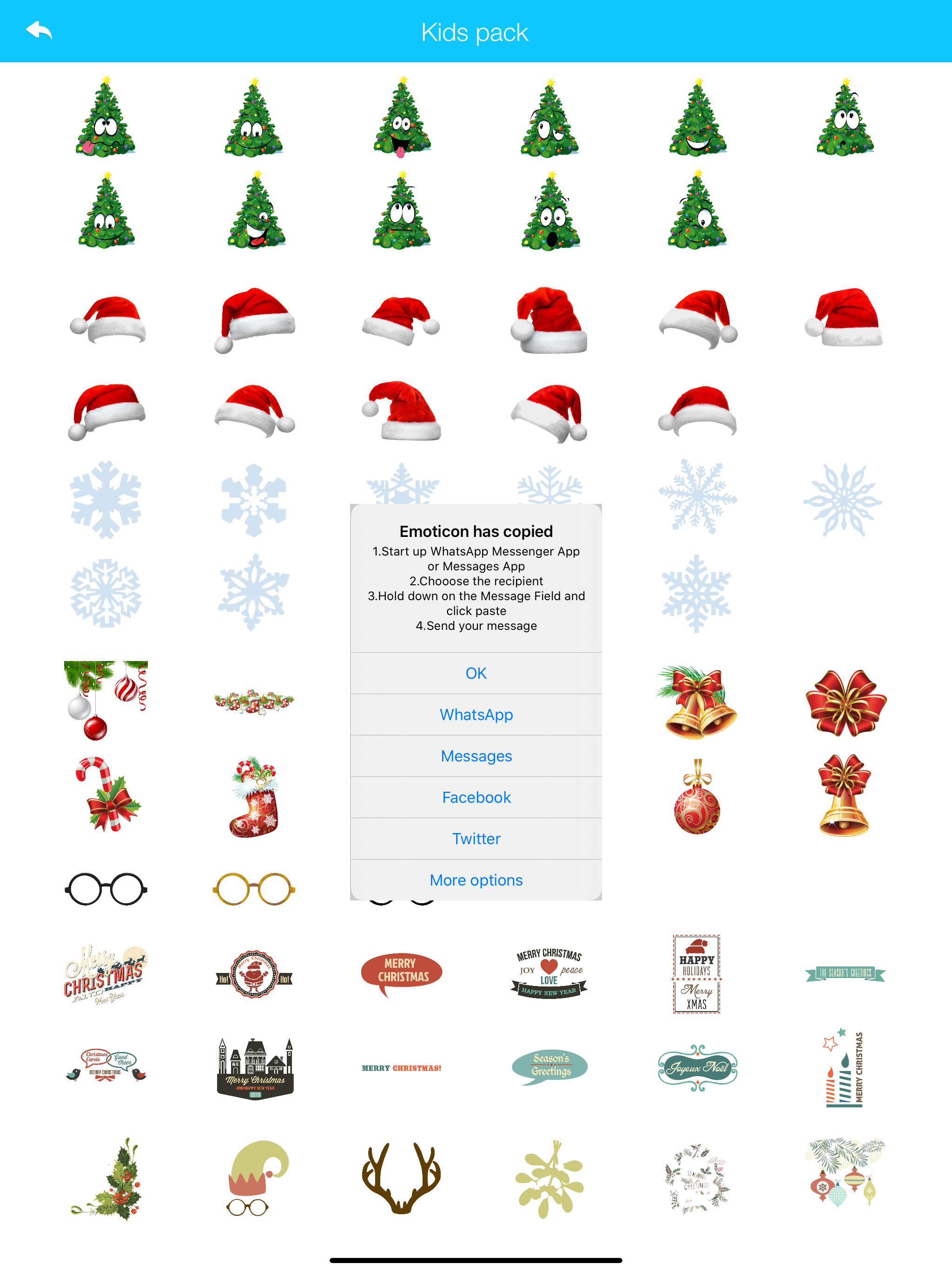 Christmas Stickers and Emoji screenshot 5