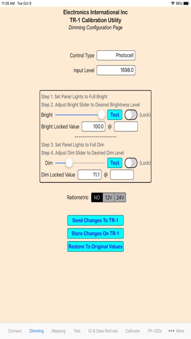 FCD-TR1 Adapter Application Screenshot