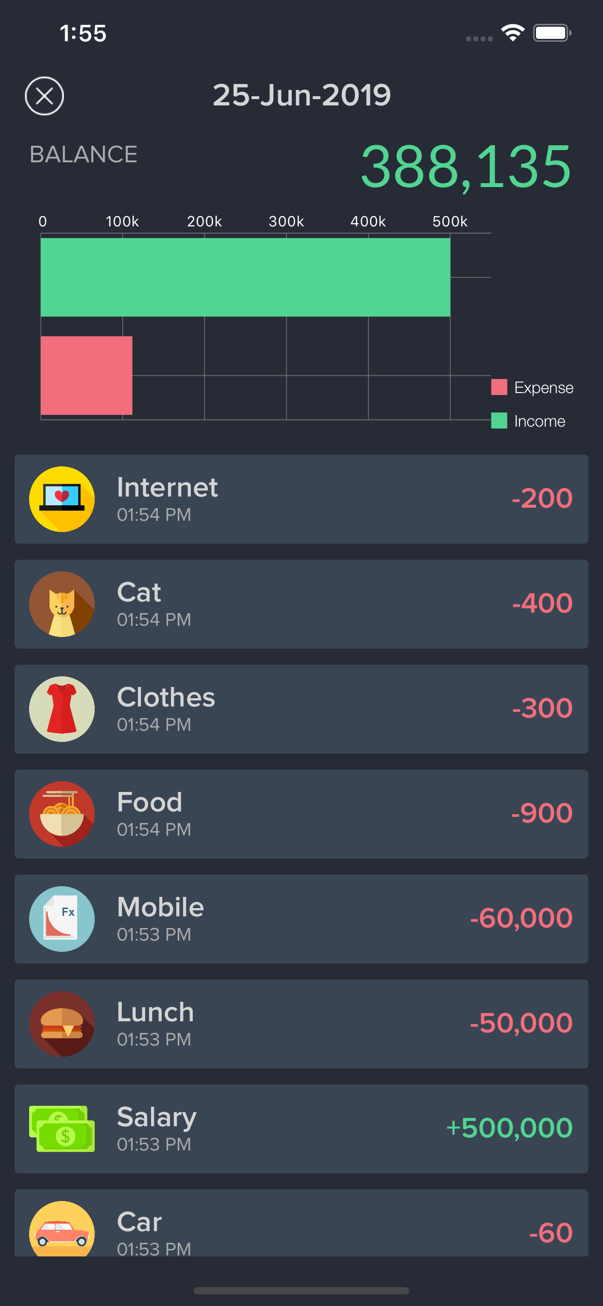 Money Flow - Save Your Money screenshot 3