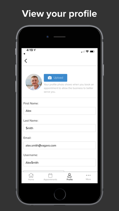Scout's Barbershop iPhone screenshot 5 - Lifestyle app