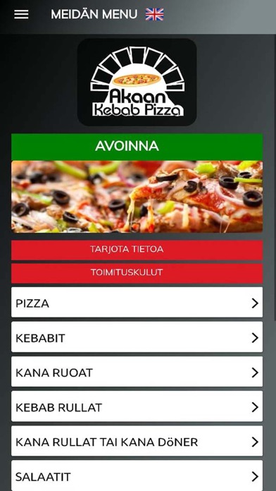 Akaan Kebab Pizza screenshot 2