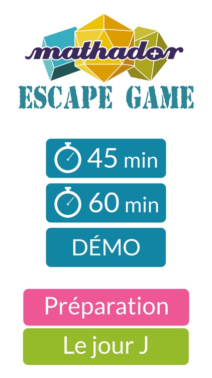 Escape Game Mathador
