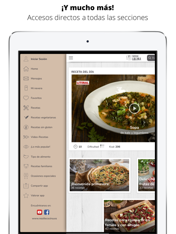 Screenshot #4 pour Nestlé Cocina. Recetas y Menús
