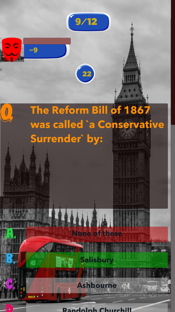 England Knowledge Test