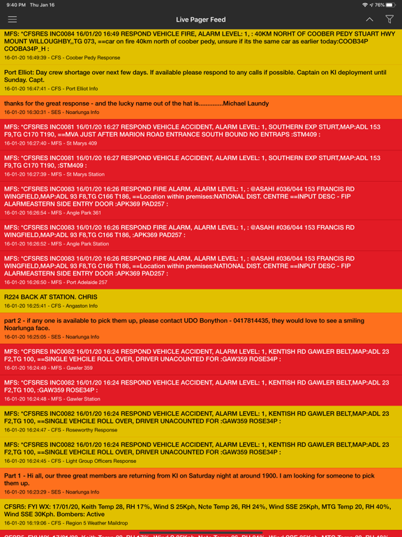 CFSScan iPad screenshot 9 - News app