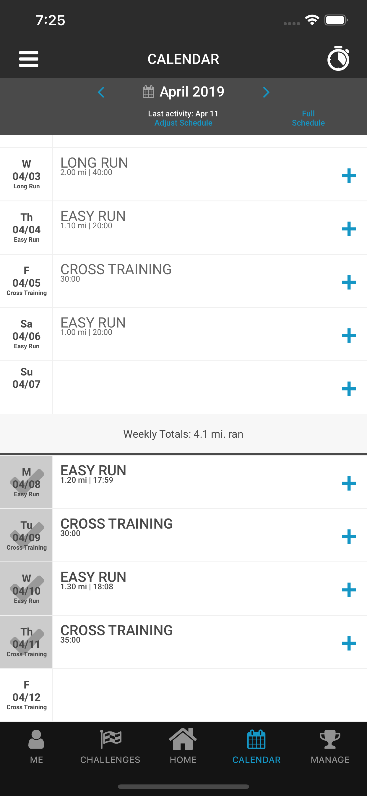 My Run Plan screenshot 5