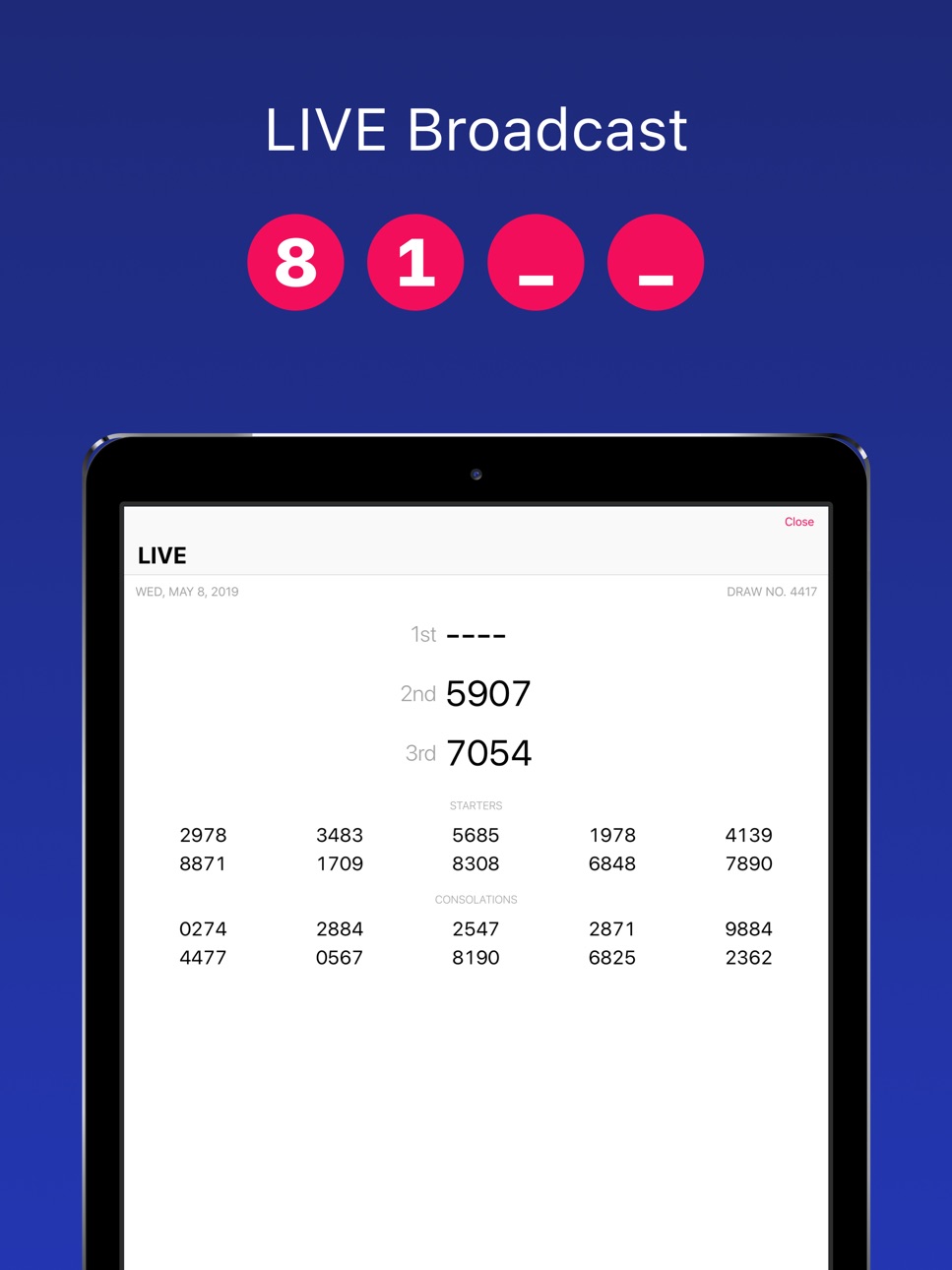 iPad screenshot