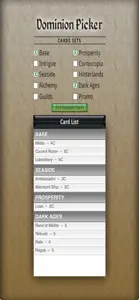 Dominion Picker screenshot #3 for iPhone