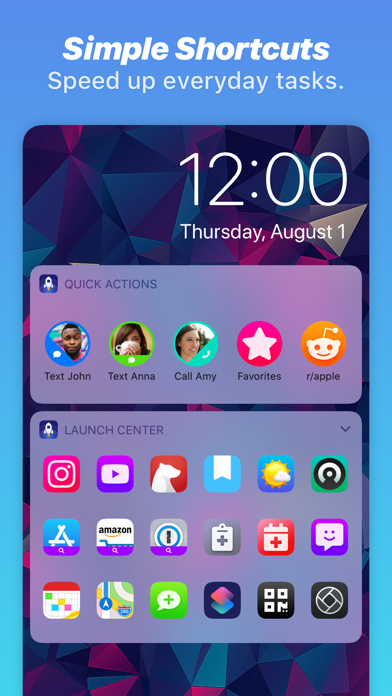 Launch Center Pro Screenshot 1