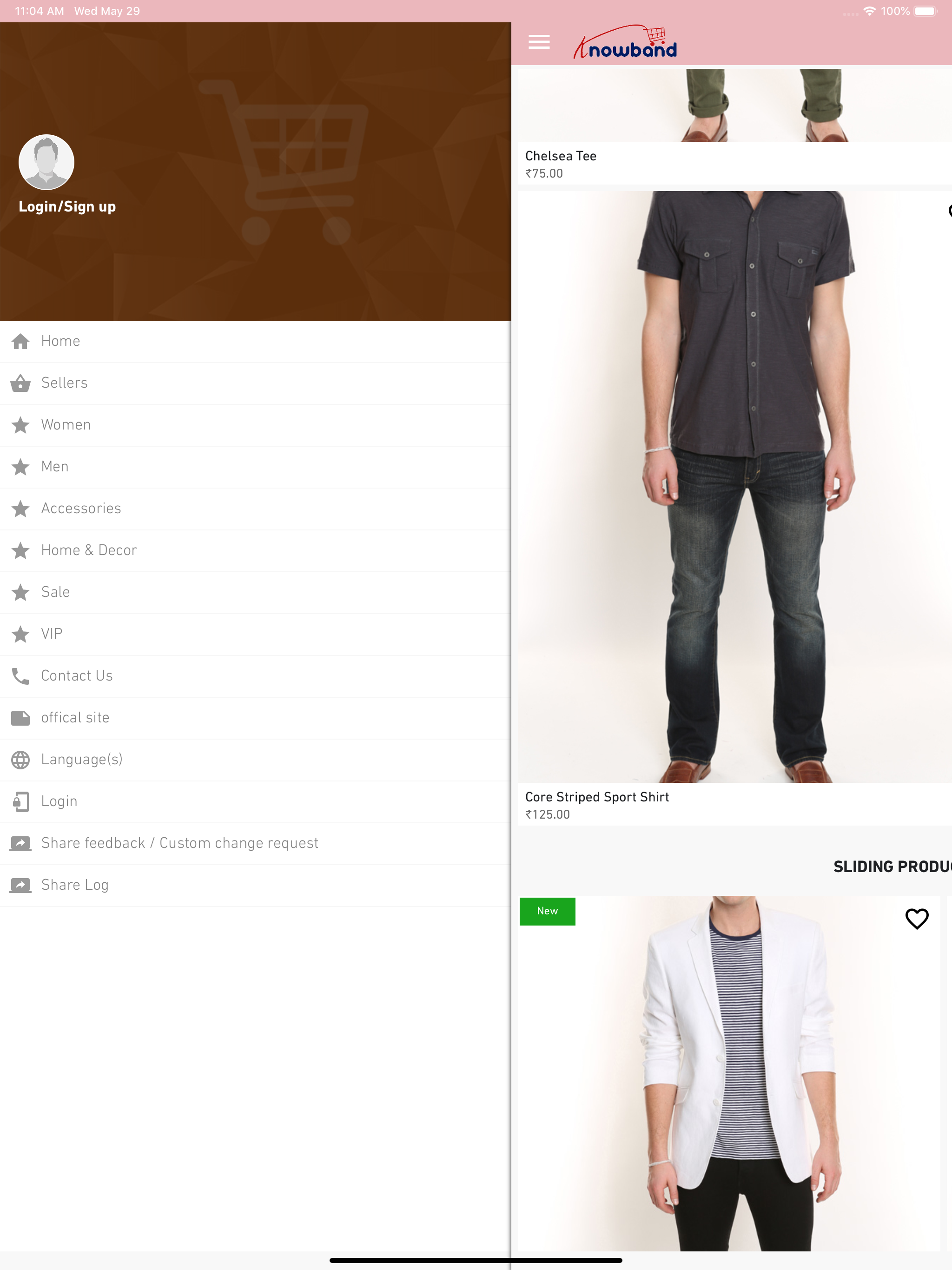 Nautica Magento Mobile App