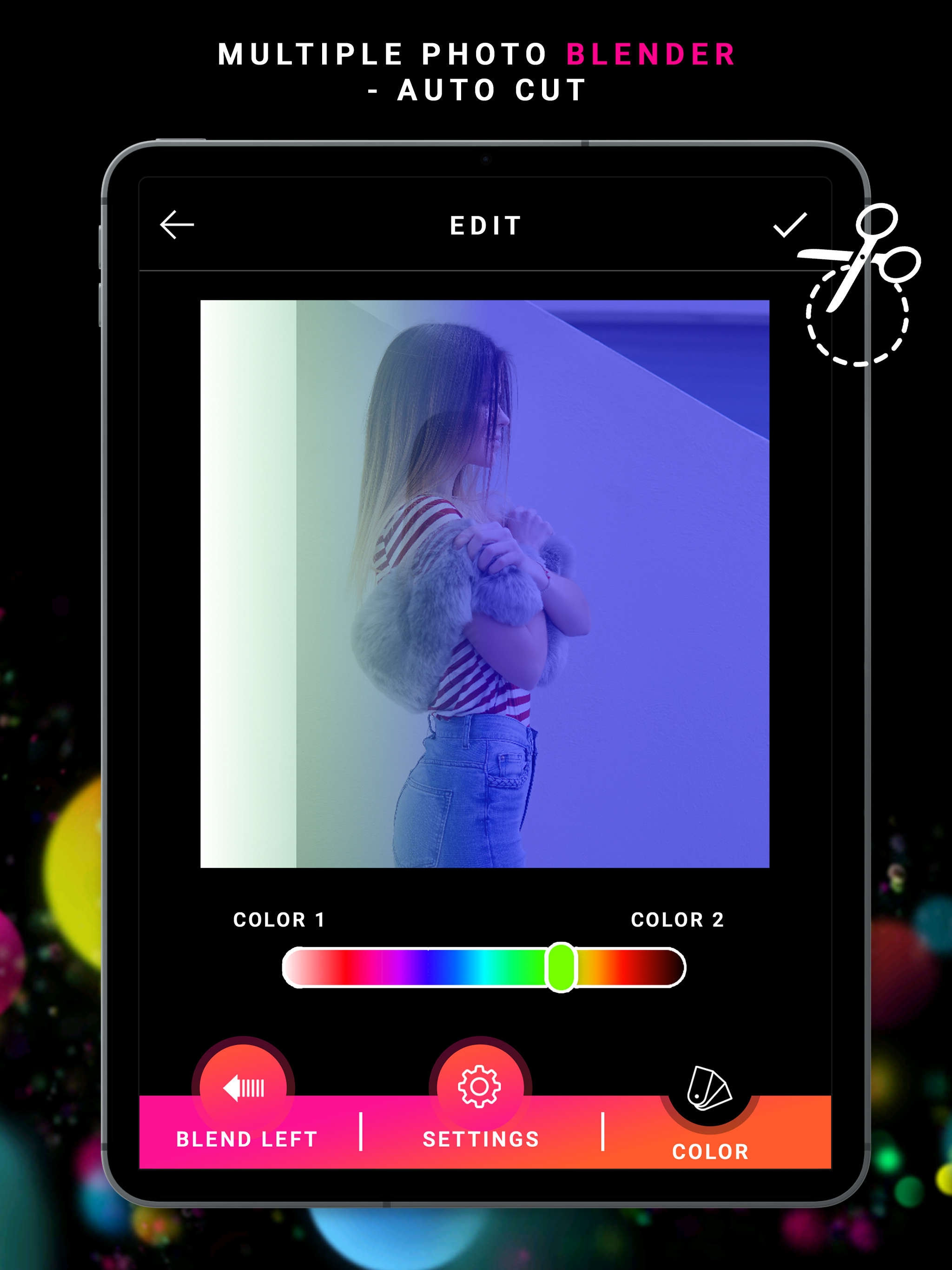 Multiple Image Blend- Auto Cut