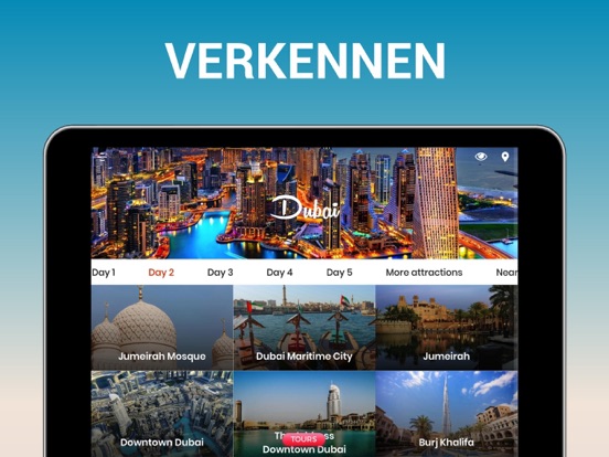 Dubai Reisgids Offline iPad app afbeelding 3