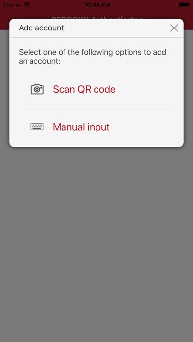 Screenshot #3 pour REDDOXX Authenticator