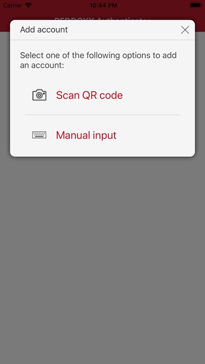 REDDOXX Authenticator