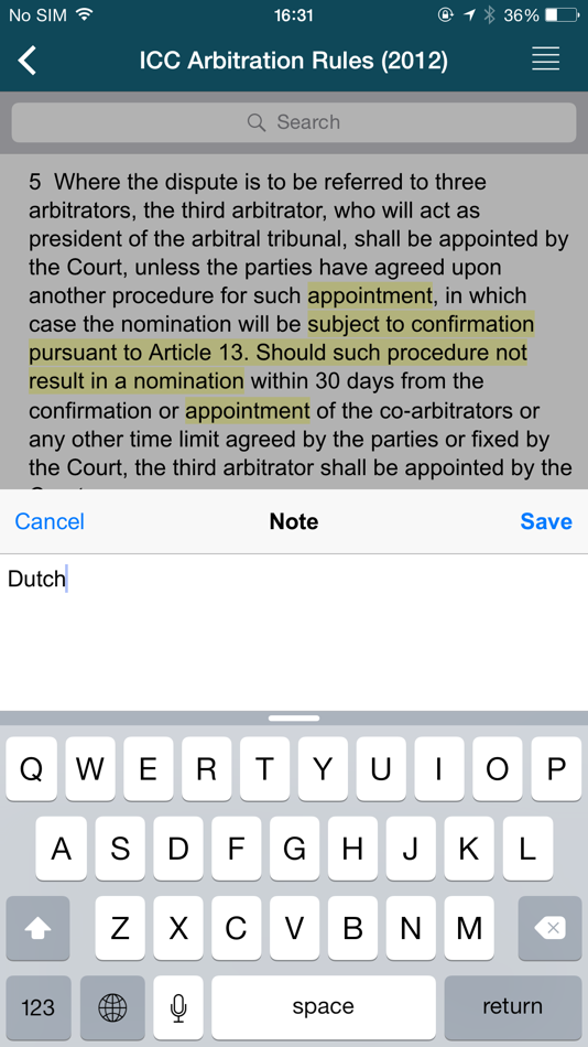#5. Covington Arbitration Handbook (iOS) 由: Covington & Burling LLP