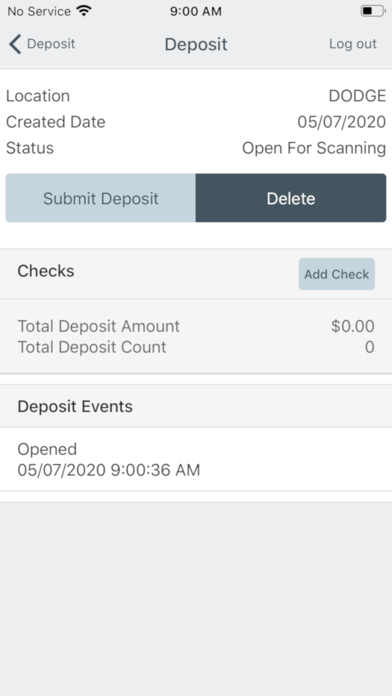 AVB Bank - Business Deposit Screenshot