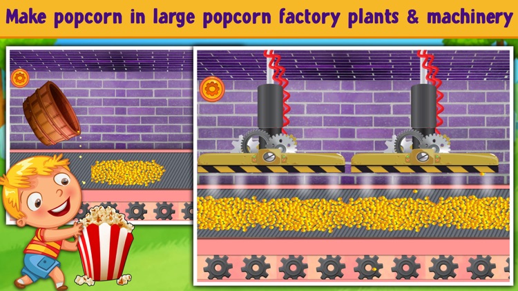 Popcorn Maker Cooking Factory screenshot-3