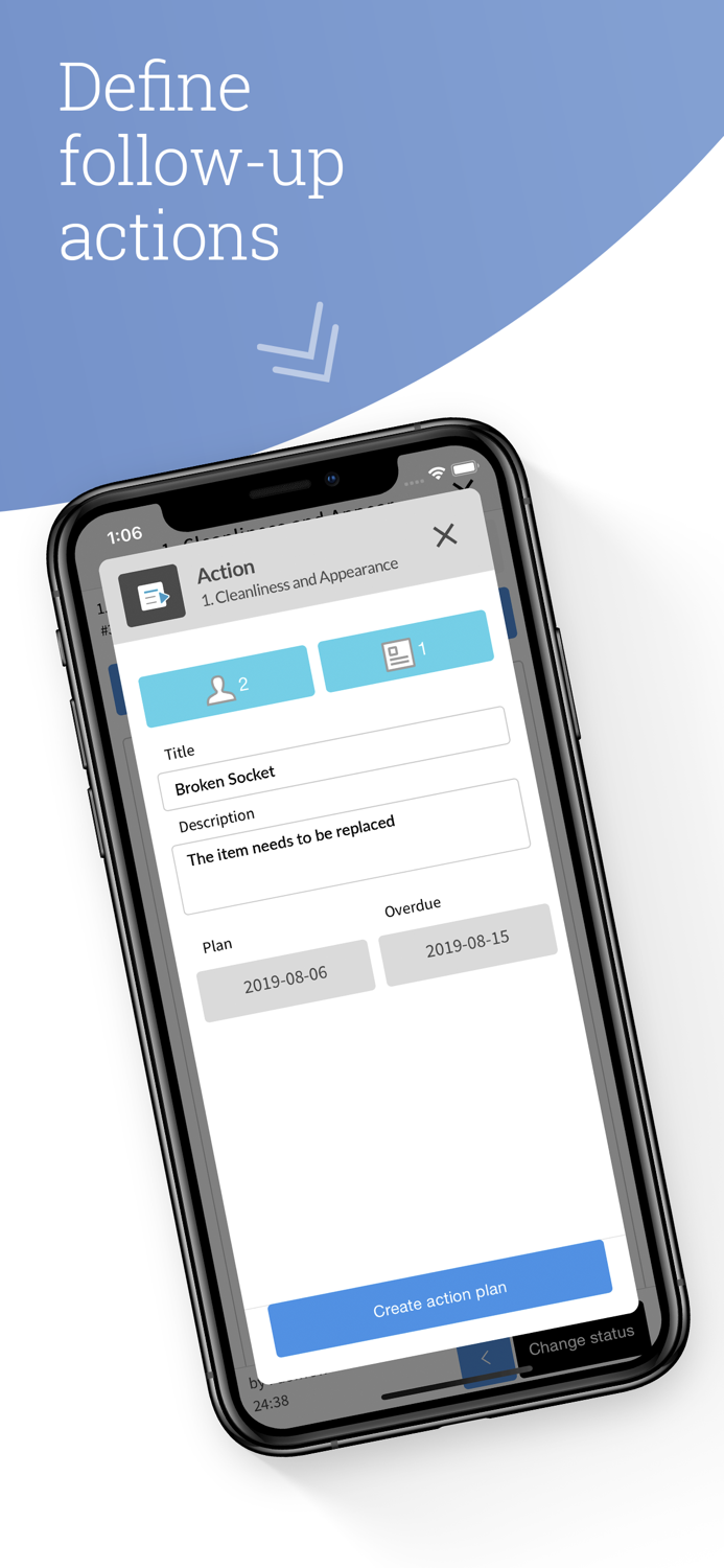 Iristrace - Mobile checklists