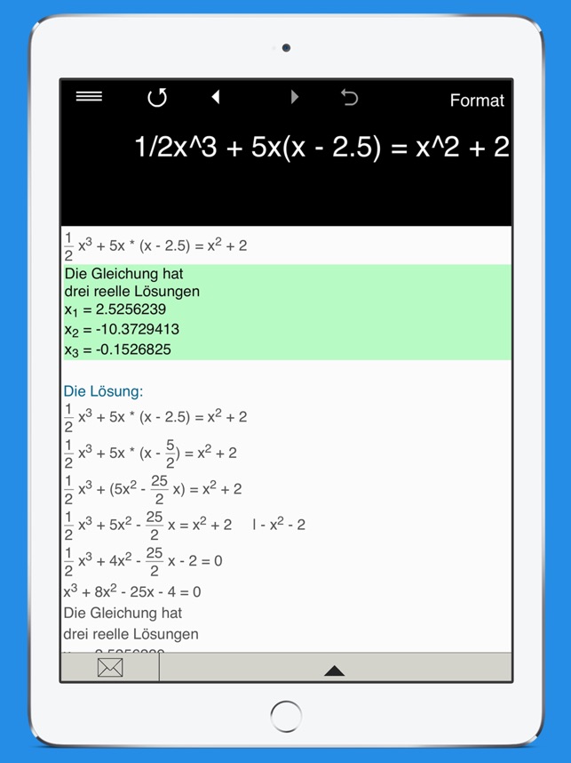 Lösen von Gleichungen Pro im App Store