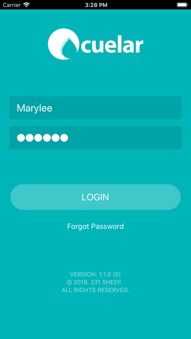 Ocuelar iPhone screenshot 1 - Medical app