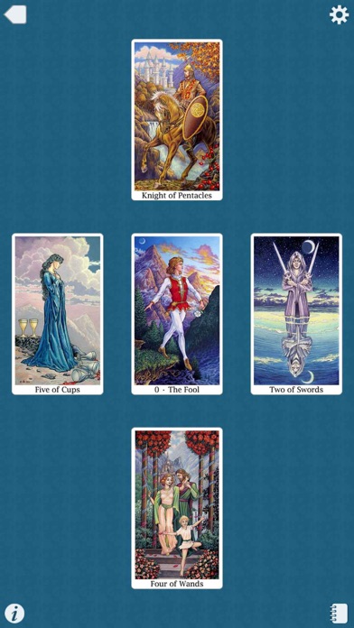 Sacred Isle Tarot Screenshot