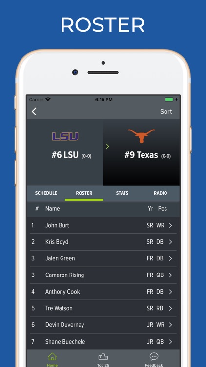 UT Texas Football