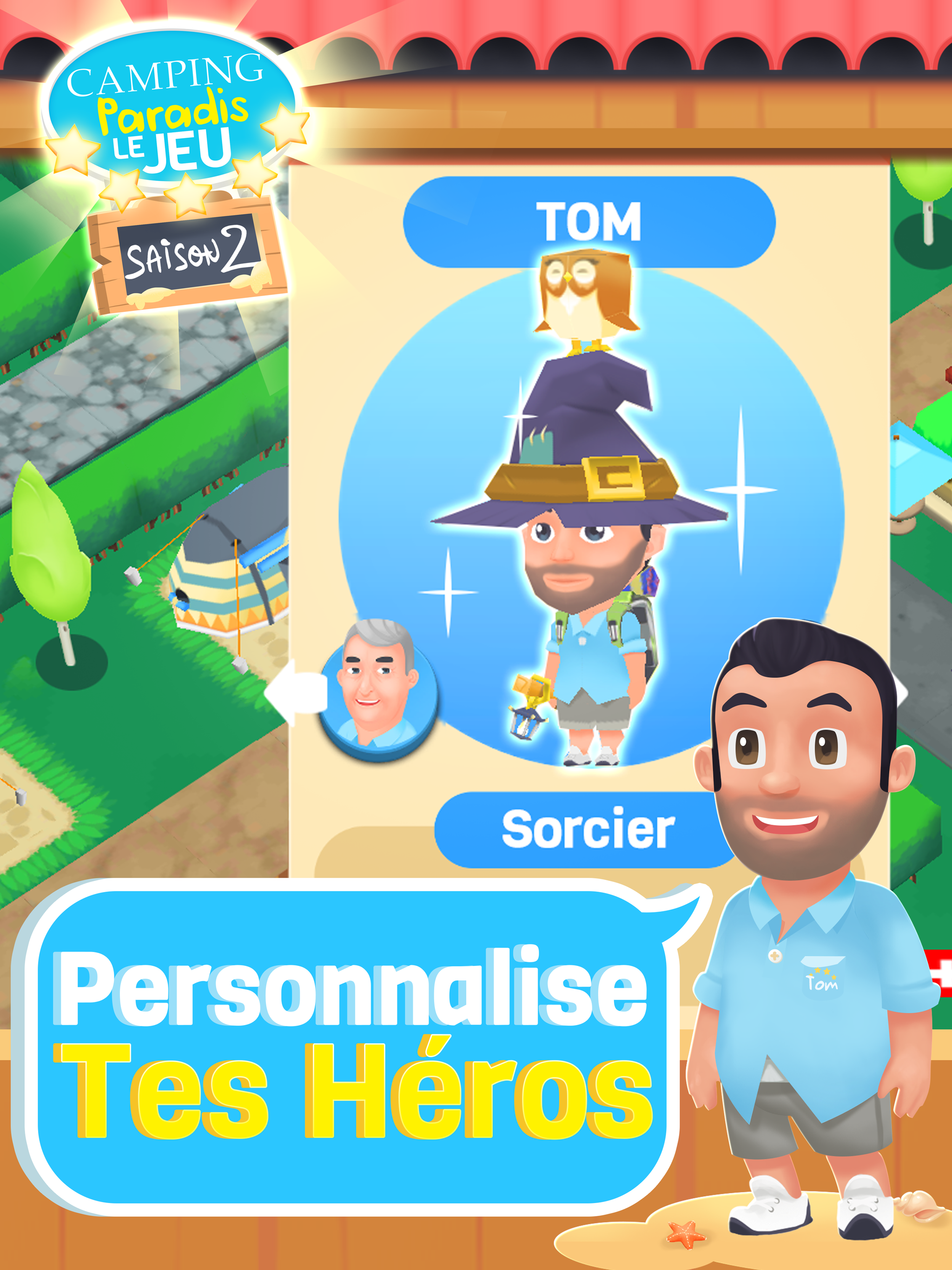 Camping Paradis : Le Jeu