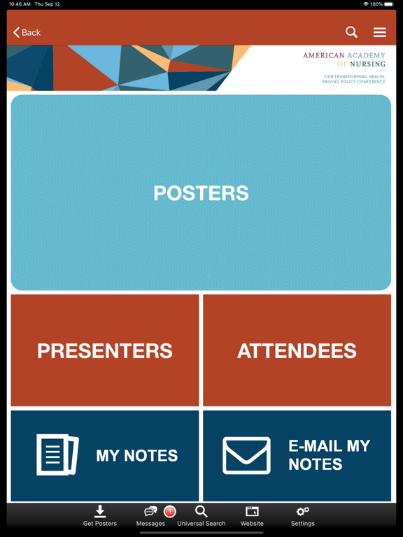 App screenshot