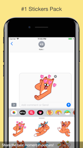 Fox Stickers Pro screenshot
